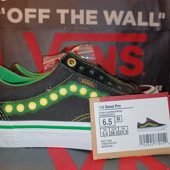 VANS Men\'s 6.5 Shake Junt Old Skool Pro Black/White VN0A347LOV4 main image 10